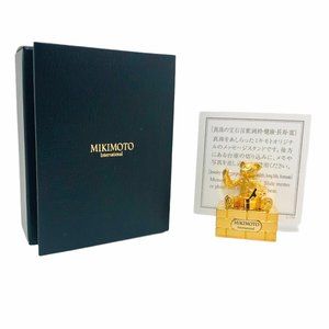 New Mikimoto bear pearl photo place card holder